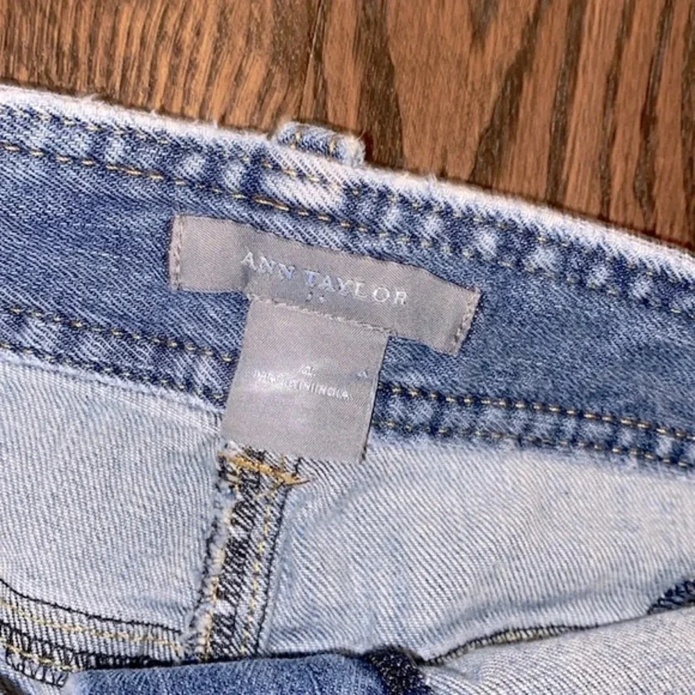 Ann Taylor jean skirt